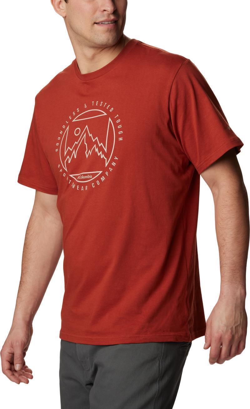 Rockaway River Outdoor SS - Mens - Warp Red / Boundless Graphic 1