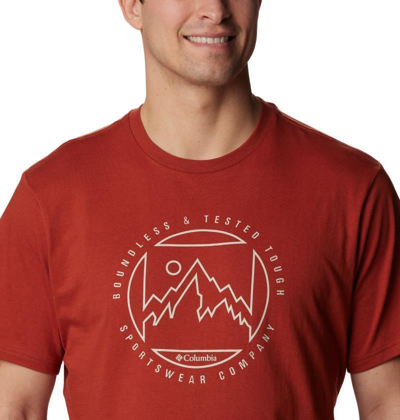 Rockaway River Outdoor SS - Mens - Warp Red / Boundless Graphic 5