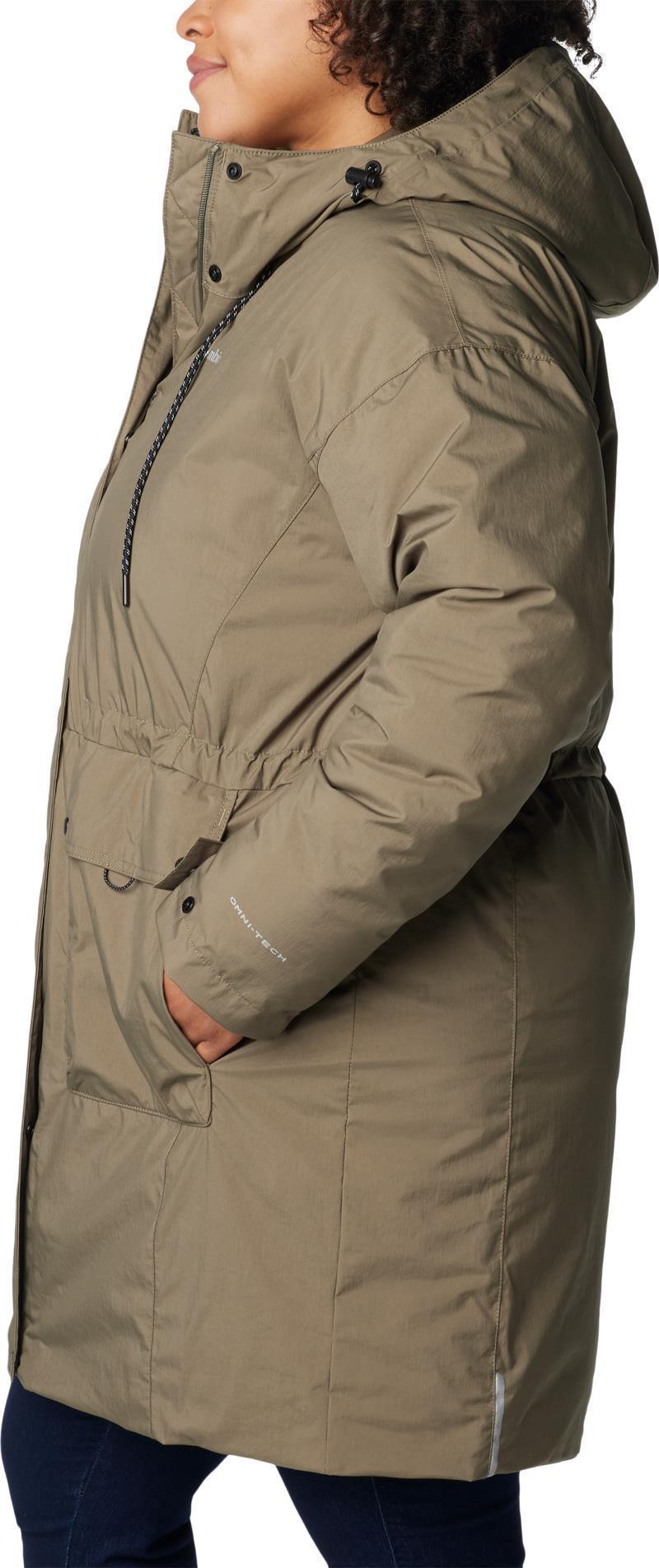 Rosewood Parka - Plus - Womens - Stone Green 2