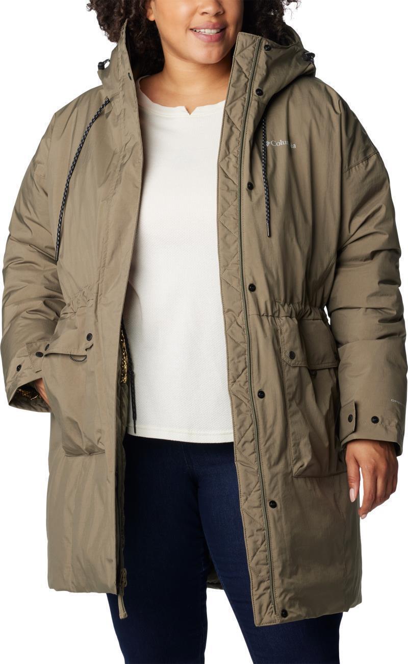Rosewood Parka - Plus - Womens - Stone Green 4