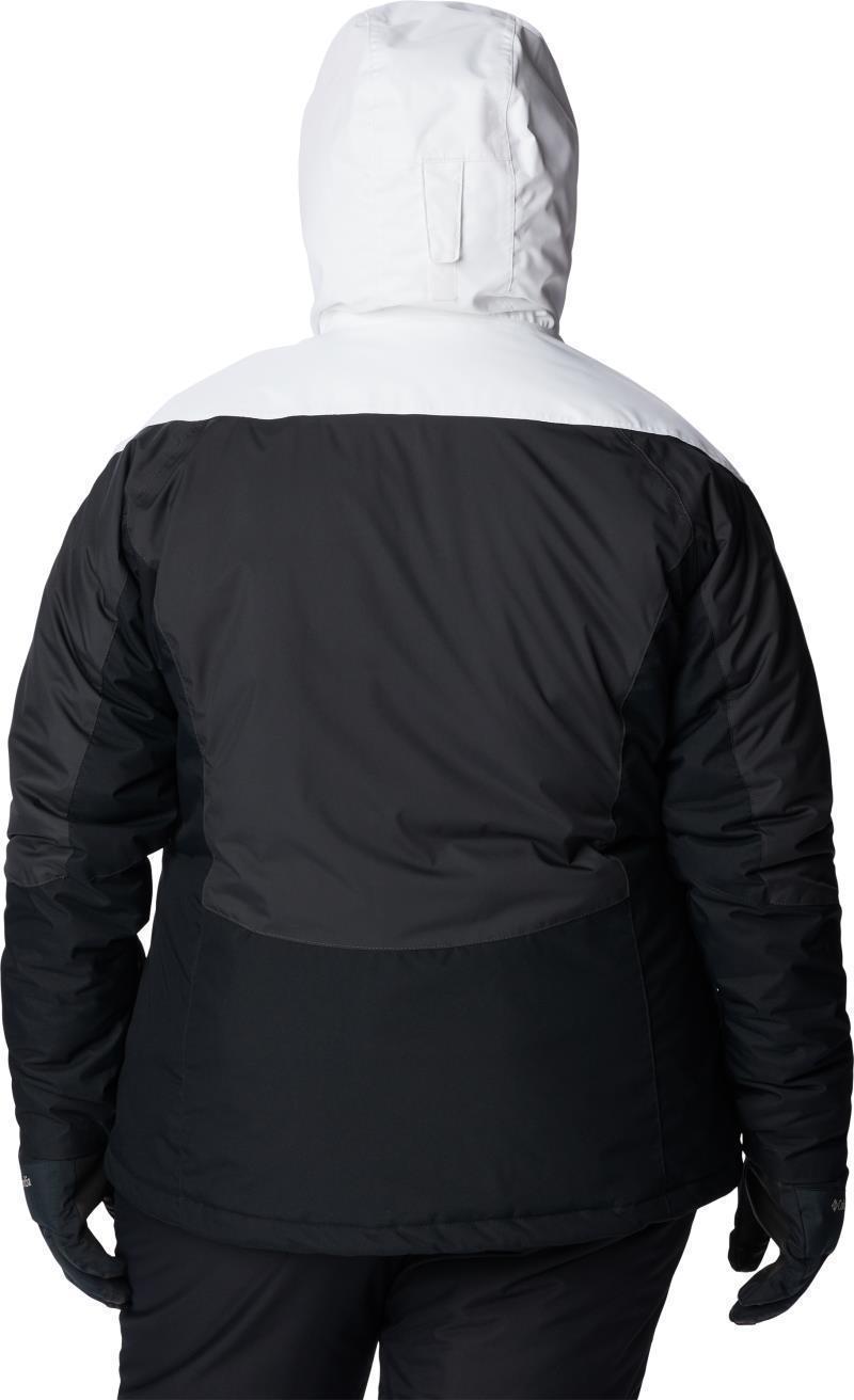 Rosie Run Insulated Jacket - Plus - Womens - Shark / White / Black 3