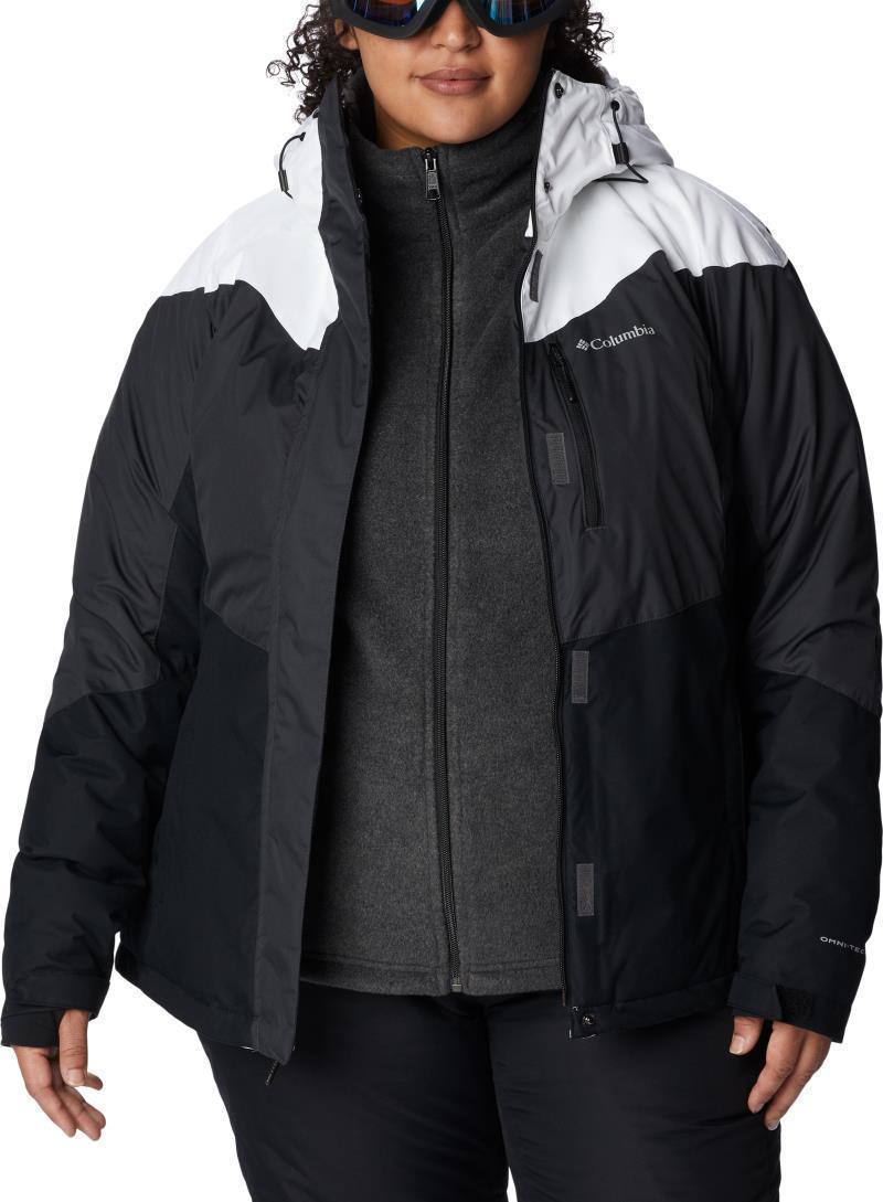 Rosie Run Insulated Jacket - Plus - Womens - Shark / White / Black 4