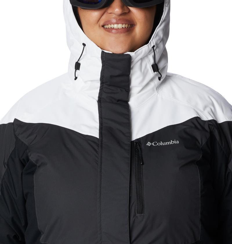 Rosie Run Insulated Jacket - Plus - Womens - Shark / White / Black 6