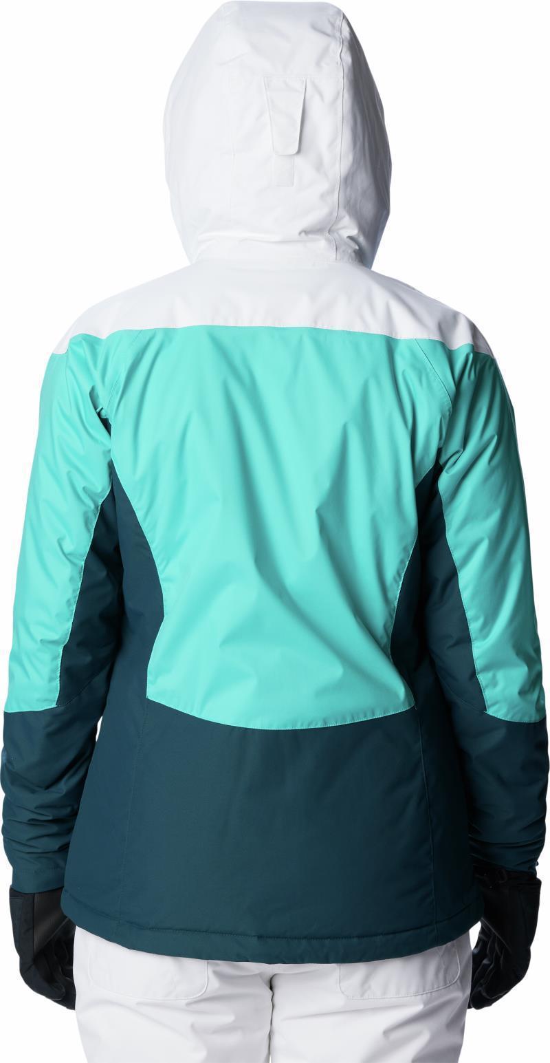 Rosie Run Insulated Jacket - Womens - Bright Aqua / White / Night Wave 2