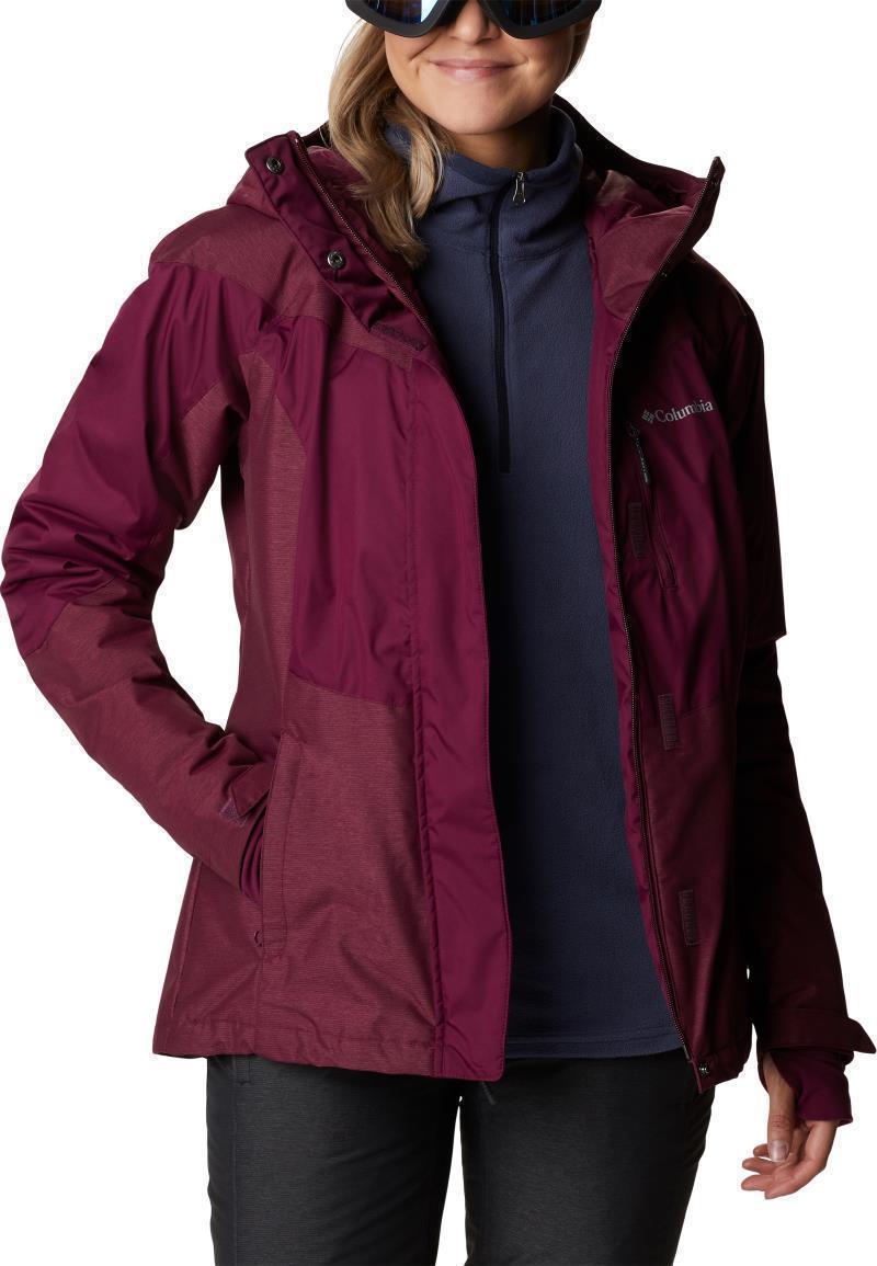 Rosie Run Insulated Jacket - Womens - Marionberry / Marionberry Heather 3