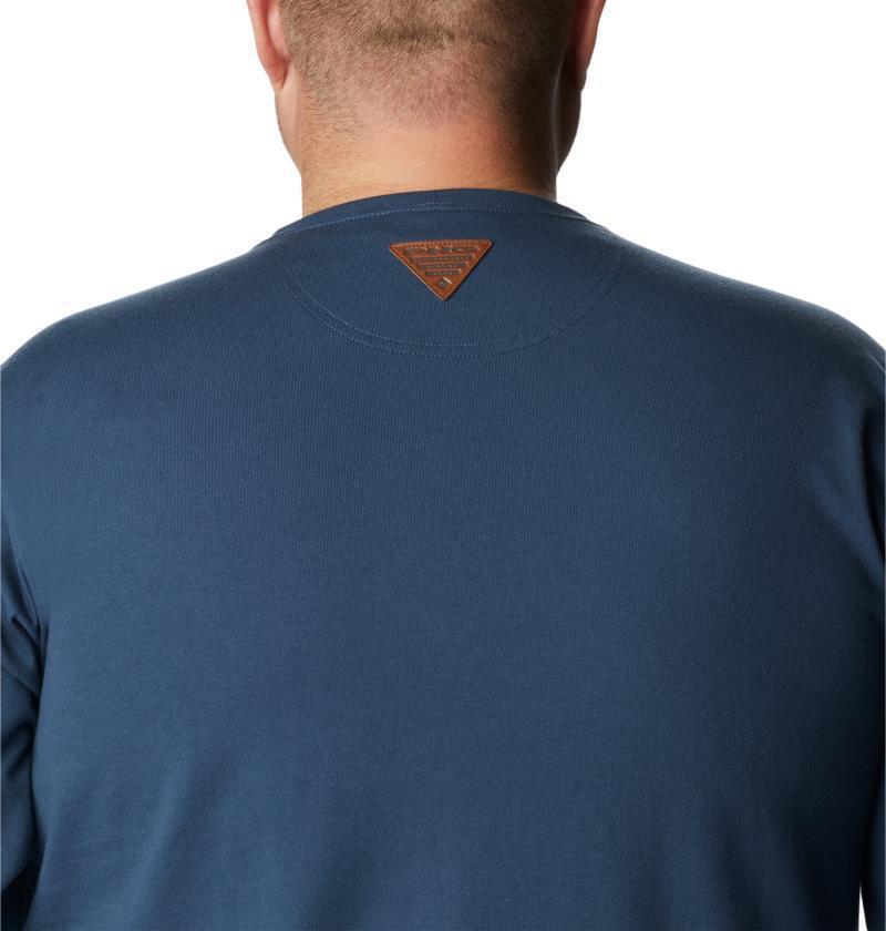 Roughtail Work LS Pocket Tee - Big - Mens - Zinc 5