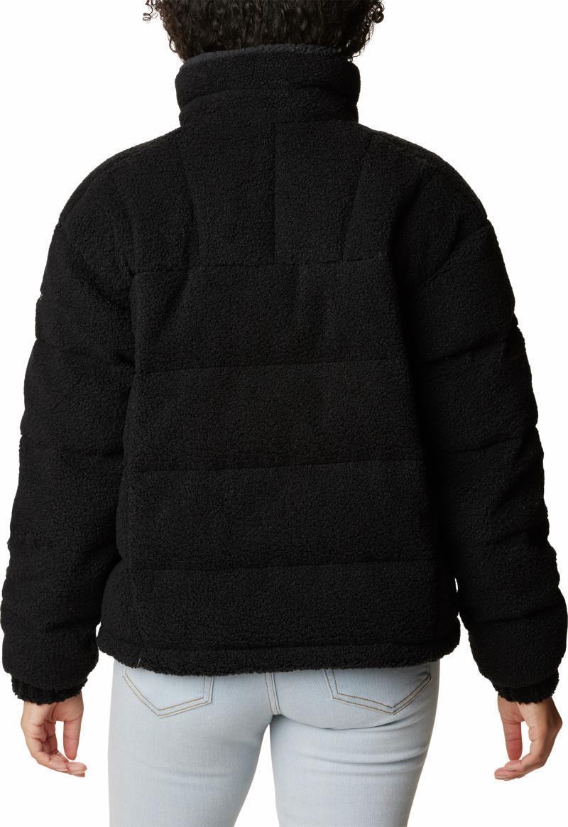 Ruby Falls Novelty Jacket - Womens - Black Doodle Sherpa 2
