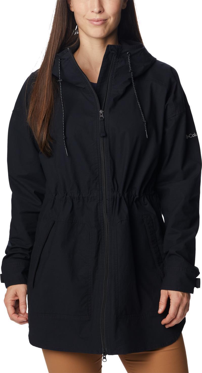 Sage Lake Long Lined Jacket - Womens - Black 1