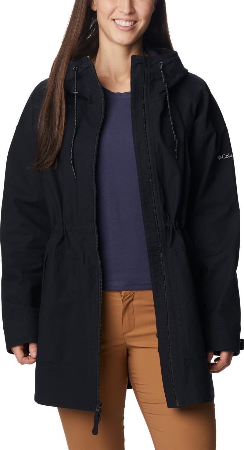 Sage Lake Long Lined Jacket - Womens - Black 4