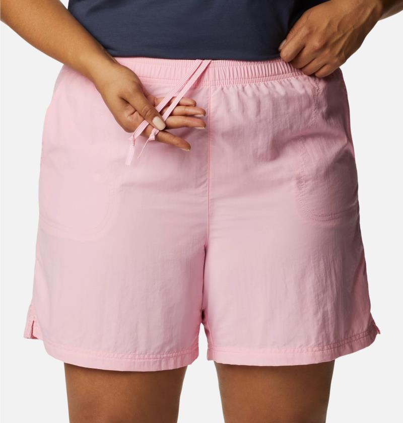 Sandy River Shorts, 6" Inseam - Plus - Womens - Wild Rose 4