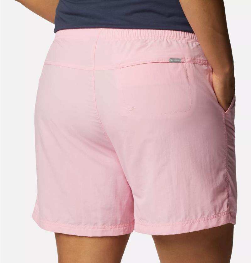 Sandy River Shorts, 6" Inseam - Plus - Womens - Wild Rose 5
