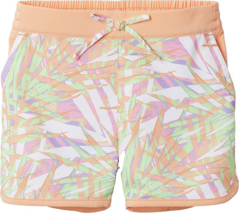 Sandy Shores Boardshorts - Youth - Peach Dye Palms Tonal / Peach 1