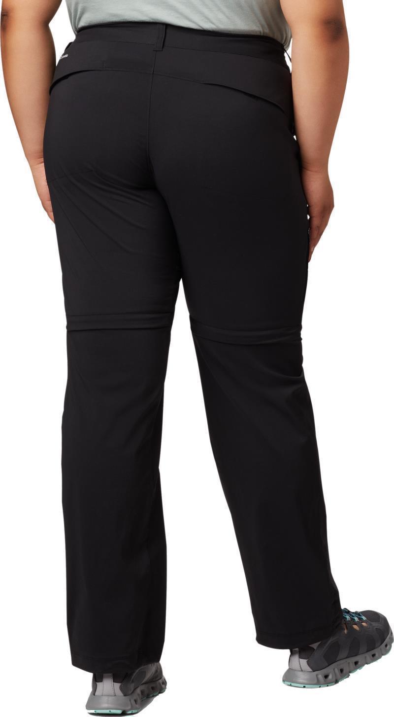 Saturday Trail II Convertible Pants, Reg - Plus - Womens - Black 2