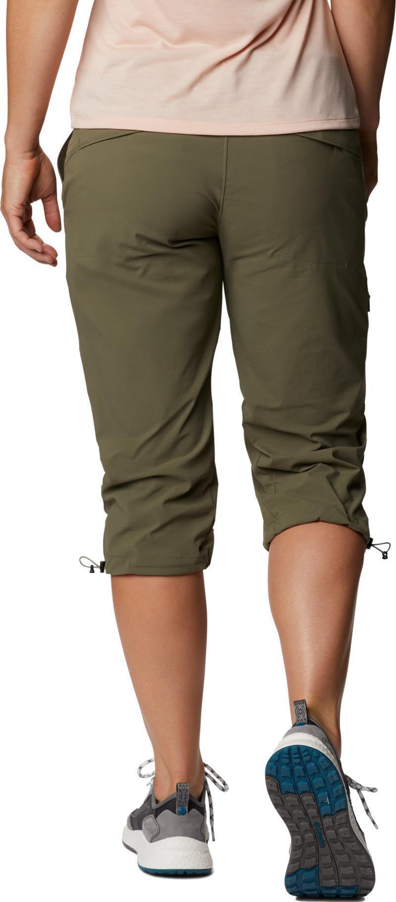 Saturday Trail II Knee Pants - Womens - Stone Green 2