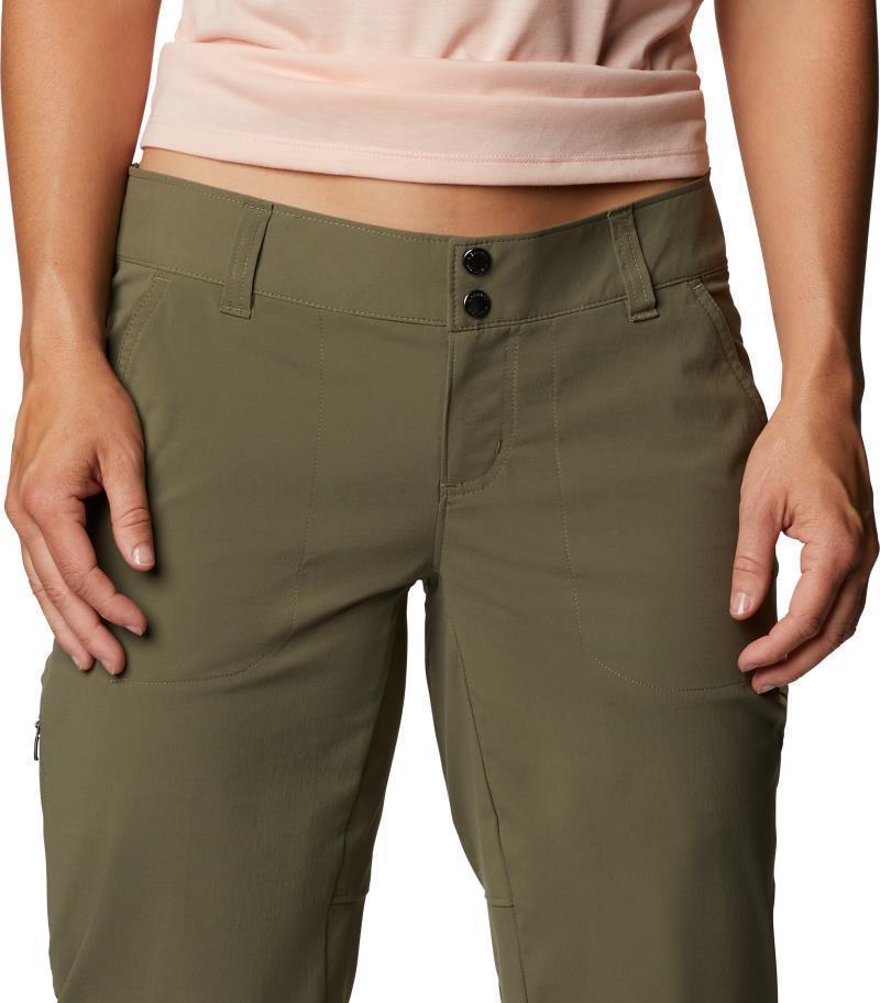 Saturday Trail II Knee Pants - Womens - Stone Green 4