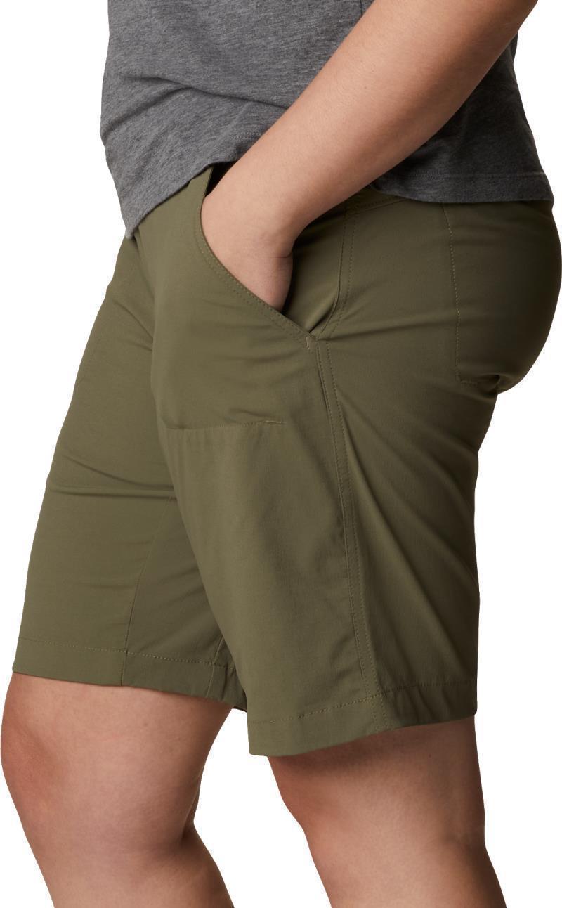 Saturday Trail Long Shorts, 10" Inseam - Plus - Womens - Stone Green 5