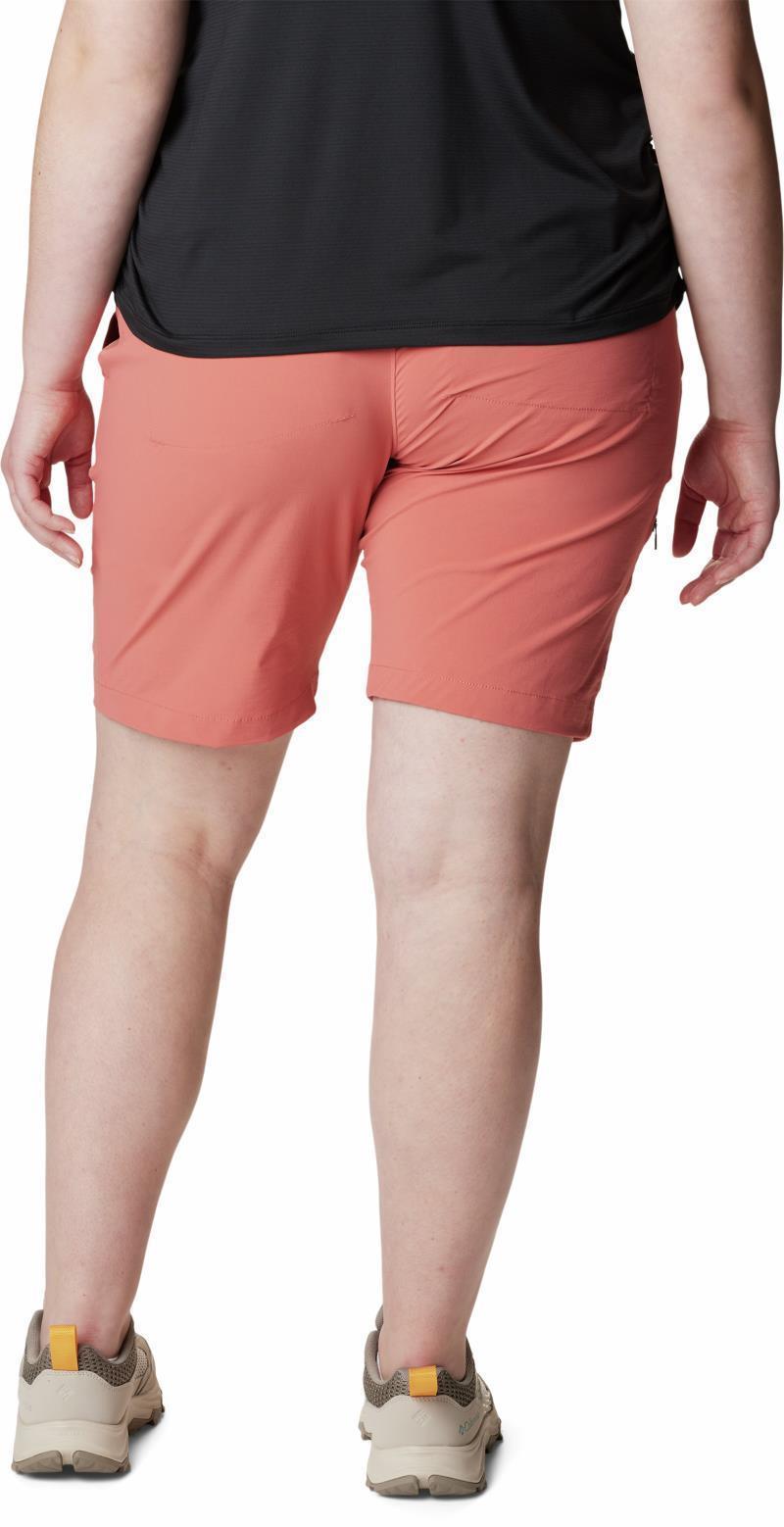 Saturday Trail Long Shorts, 12" Inseam - Plus - Womens - Dark Coral 2