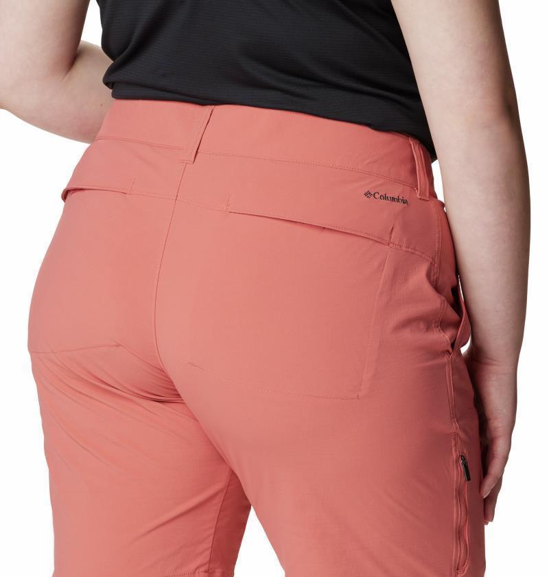Saturday Trail Long Shorts, 12" Inseam - Plus - Womens - Dark Coral 4
