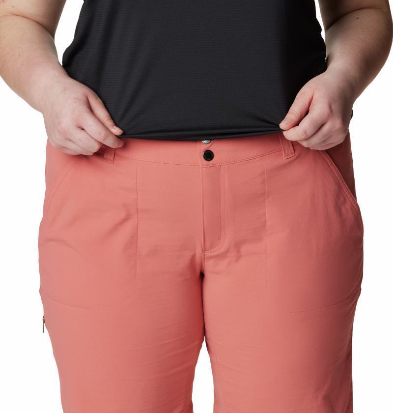 Saturday Trail Long Shorts, 12" Inseam - Plus - Womens - Dark Coral 5