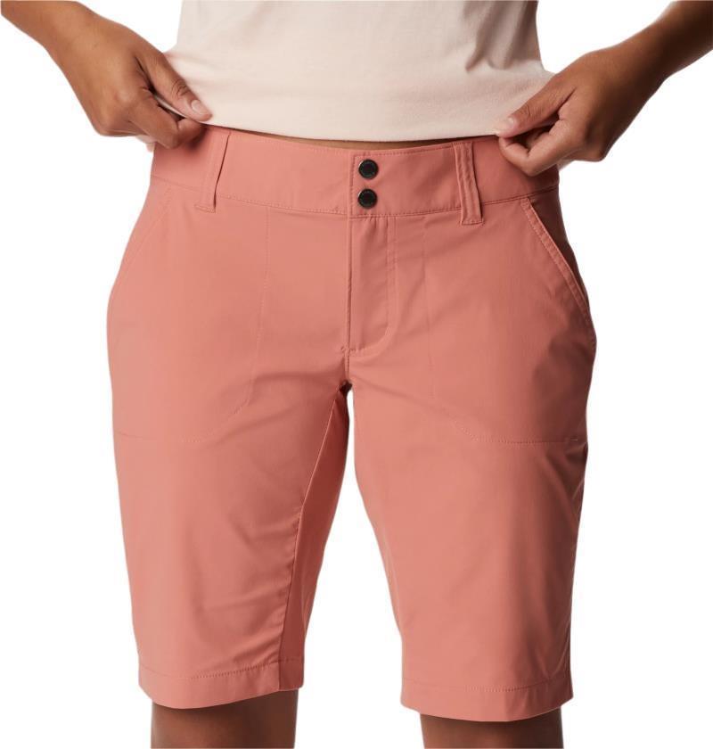 Saturday Trail Long Shorts, 12" Inseam - Womens - Dark Coral 1