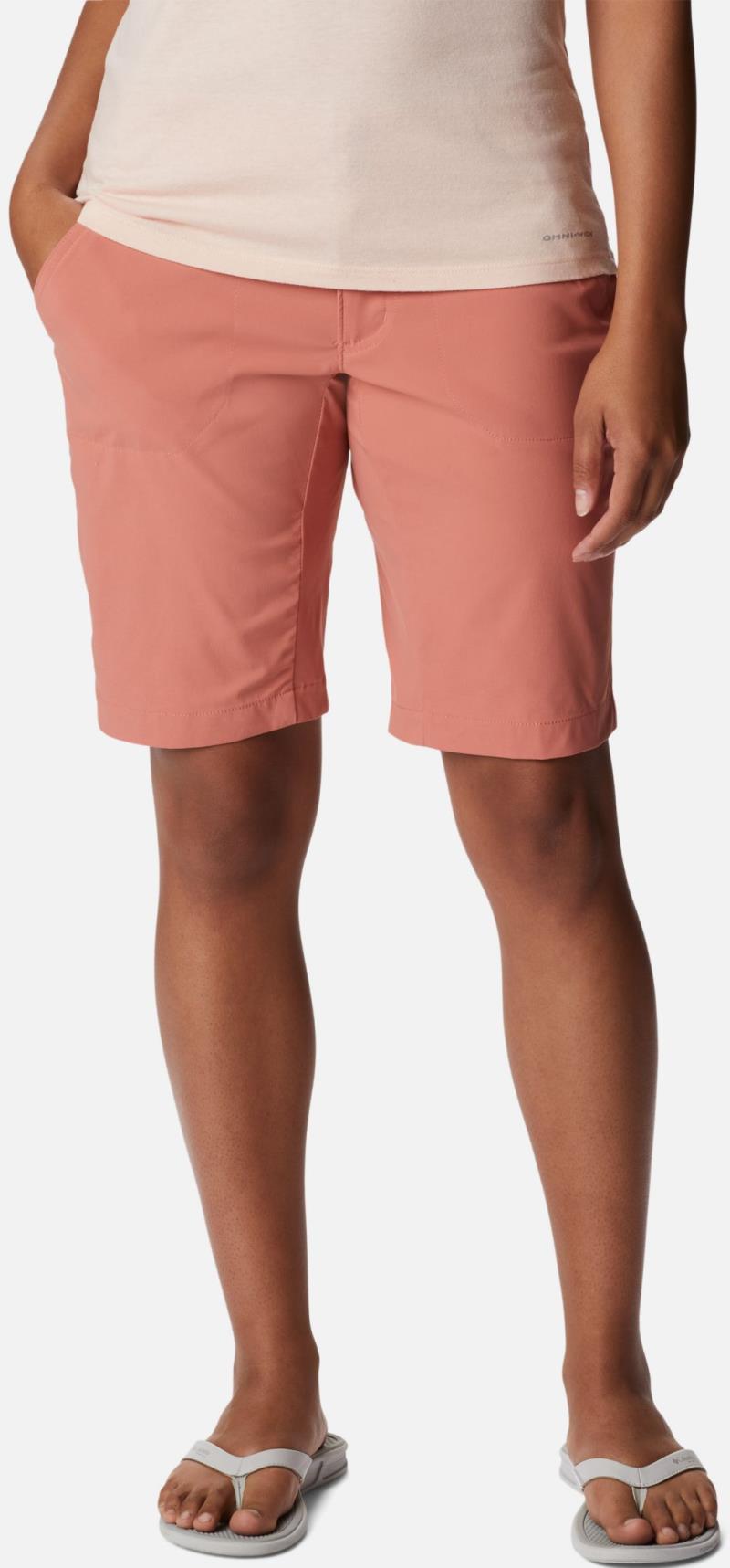 Saturday Trail Long Shorts, 12" Inseam - Womens - Dark Coral 2