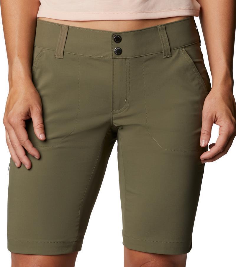Saturday Trail Long Shorts, 12" Inseam - Womens - Stone Green 1