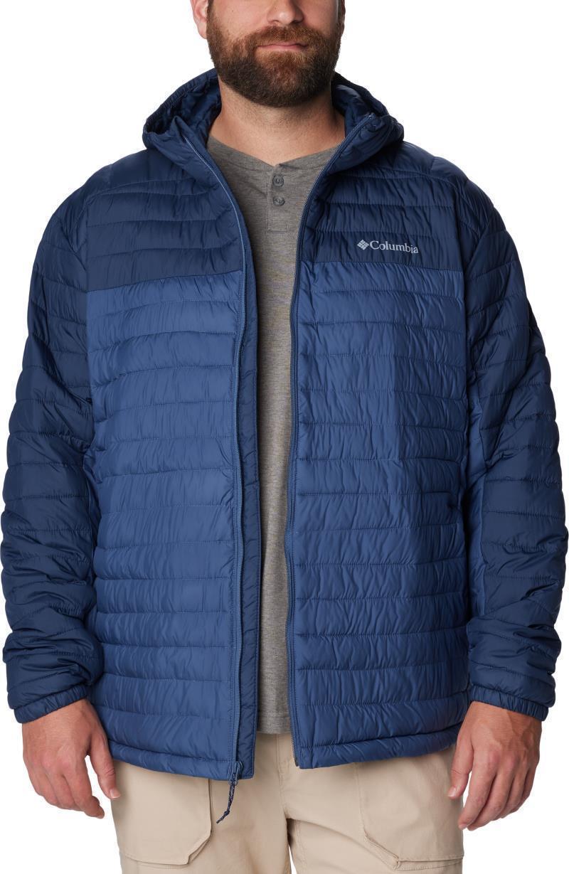 Silver Falls Hooded Jacket - Big - Mens - Dark Mountain / Collegiate Navy 3