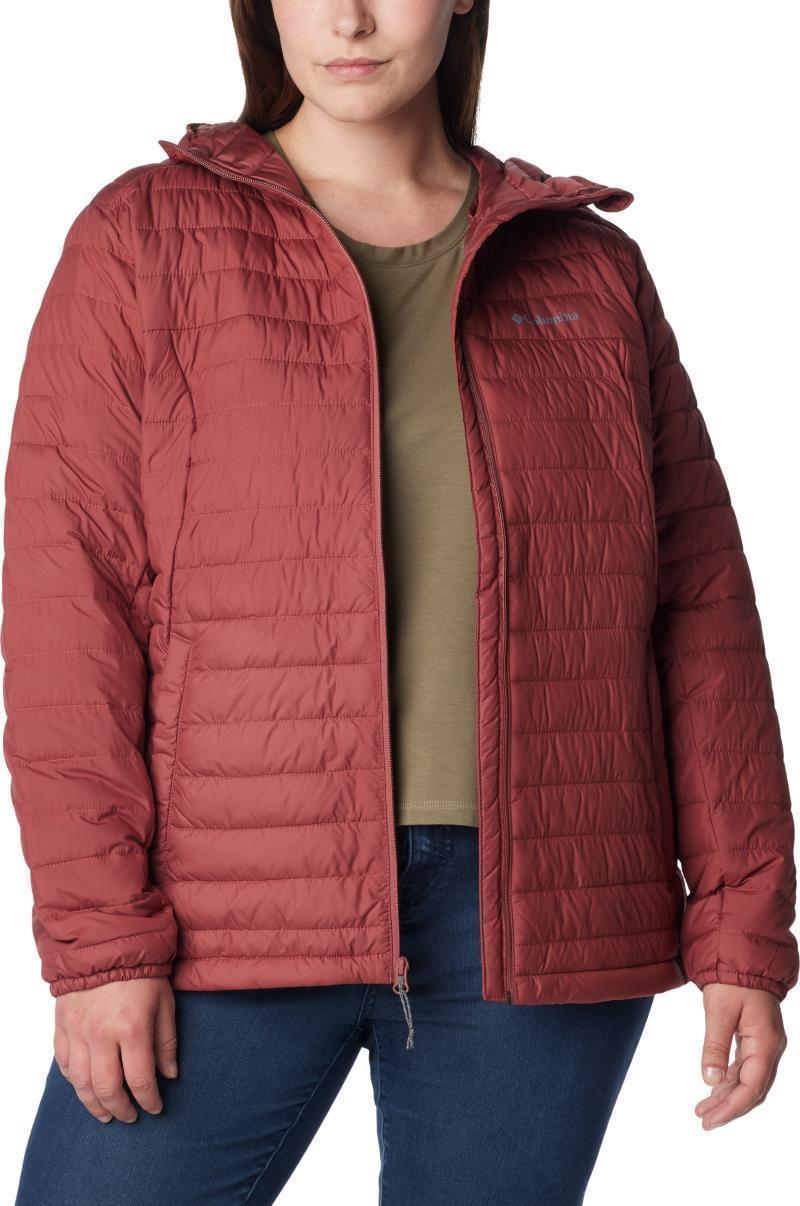 Silver Falls Hooded Jacket - Plus - Womens - Beetroot 4