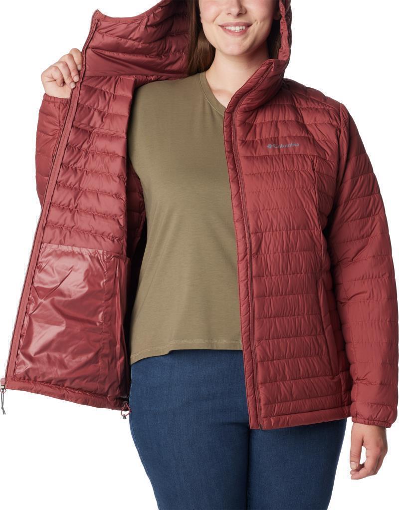 Silver Falls Hooded Jacket - Plus - Womens - Beetroot 5