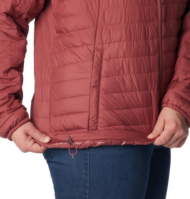 Silver Falls Hooded Jacket - Plus - Womens - Beetroot 7