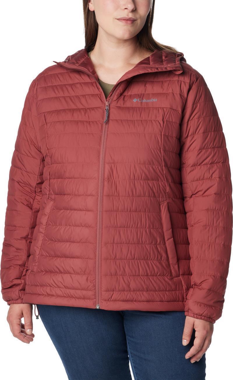 Silver Falls Hooded Jacket - Plus - Womens - Beetroot 1