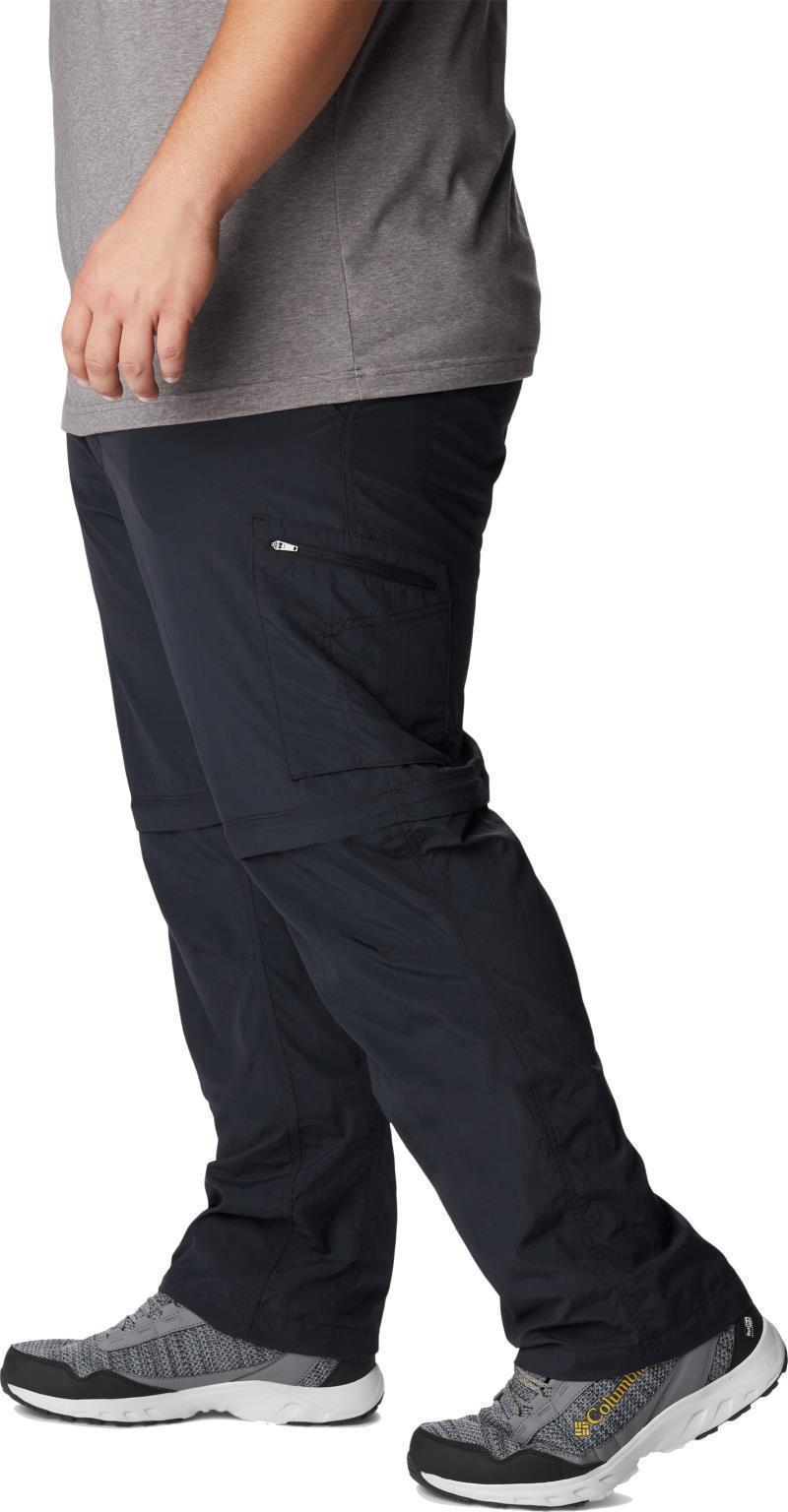 Silver Ridge Convertible Pants, 34" Inseam - Big - Mens - Black 4