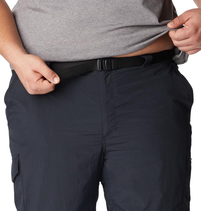 Silver Ridge Convertible Pants, 34" Inseam - Big - Mens - Black 6