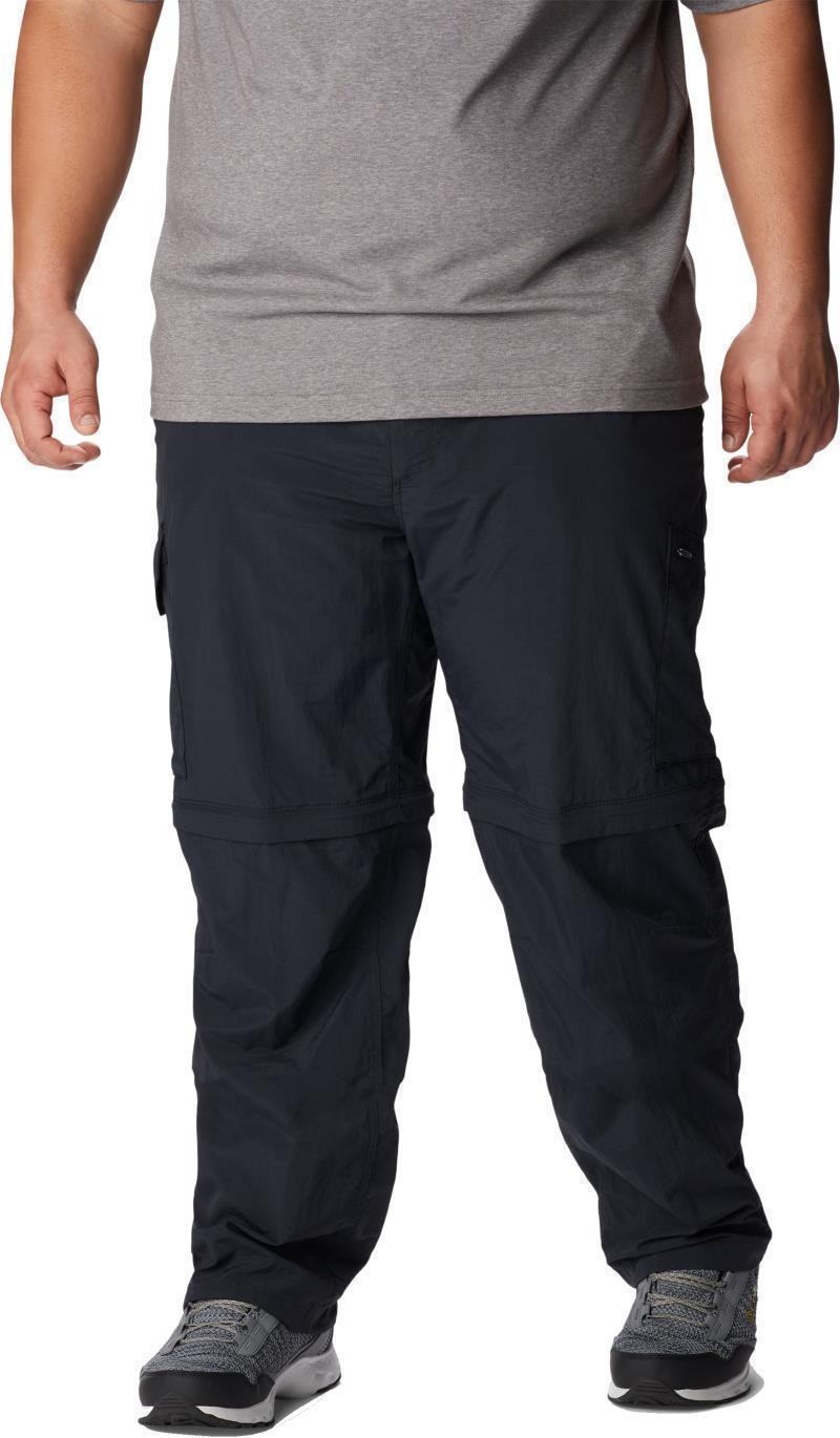 Silver Ridge Convertible Pants, 34" Inseam - Big - Mens - Black 1