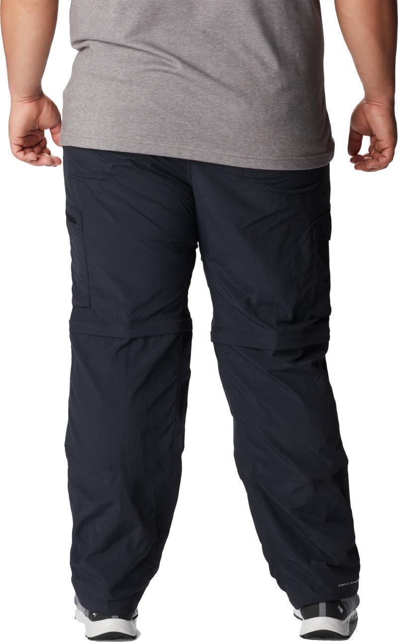 Silver Ridge Convertible Pants, 34" Inseam - Big - Mens - Black 2