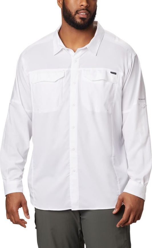 Silver Ridge Lite LS Shirt - Big - Mens - White 1