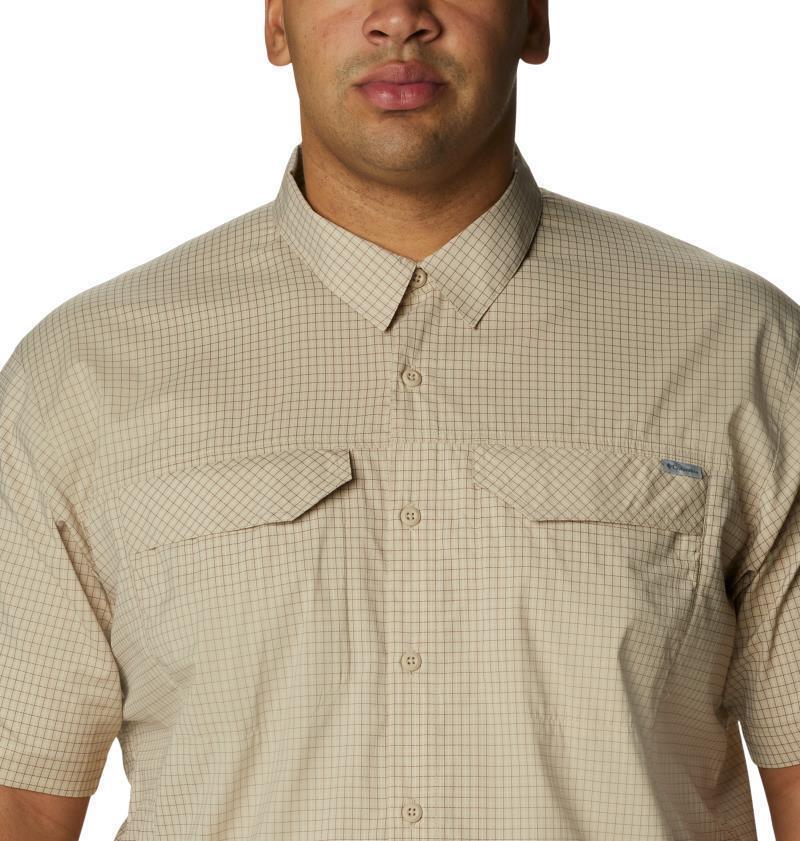 Silver Ridge Lite Plaid SS - Big - Mens - Ancient Fossil / Quiet Grid 4