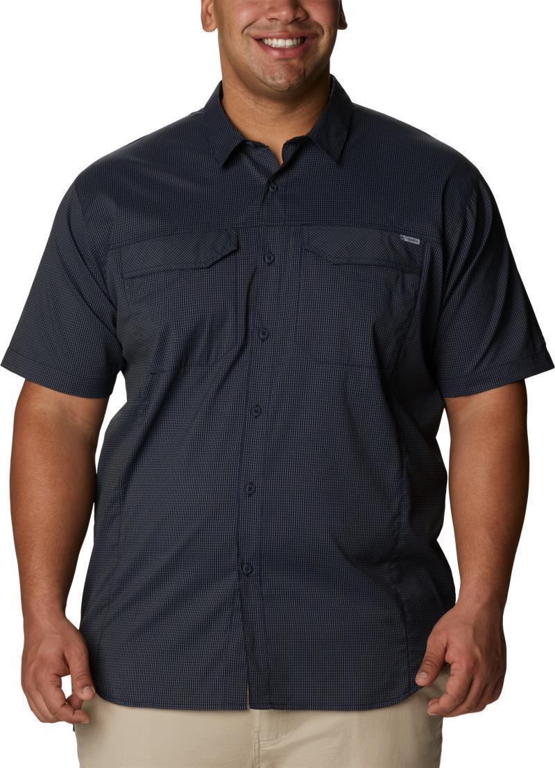 Silver Ridge Lite Plaid SS - Big - Mens - Collegiate Navy / Quiet Grid 1