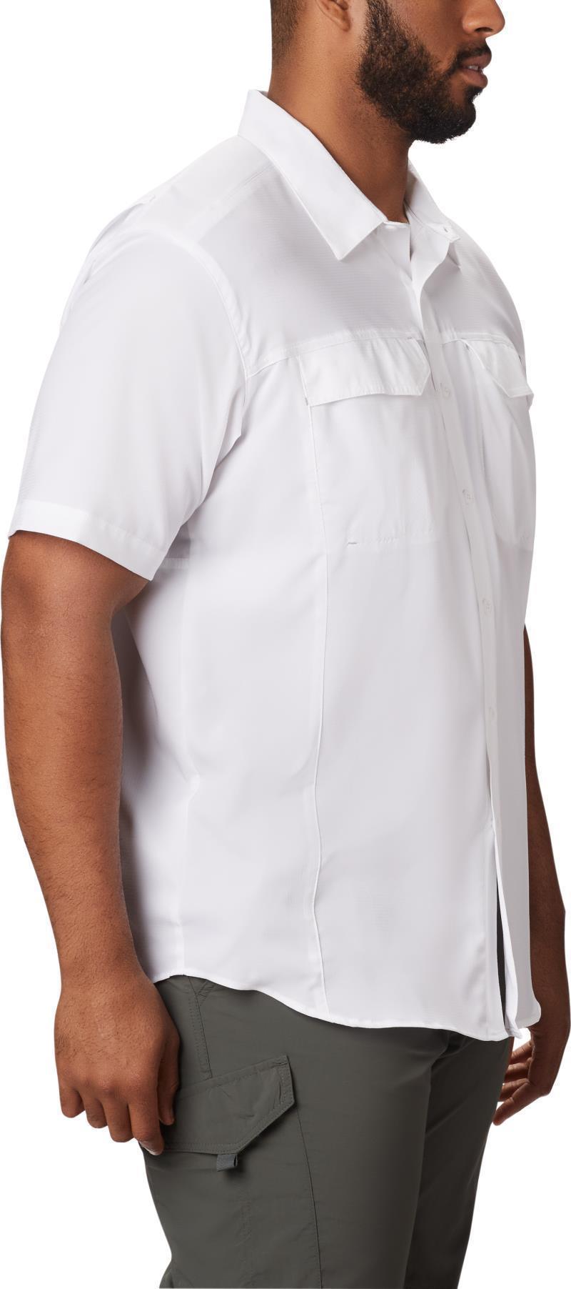 Silver Ridge Lite SS Shirt - Big - Mens - White 3
