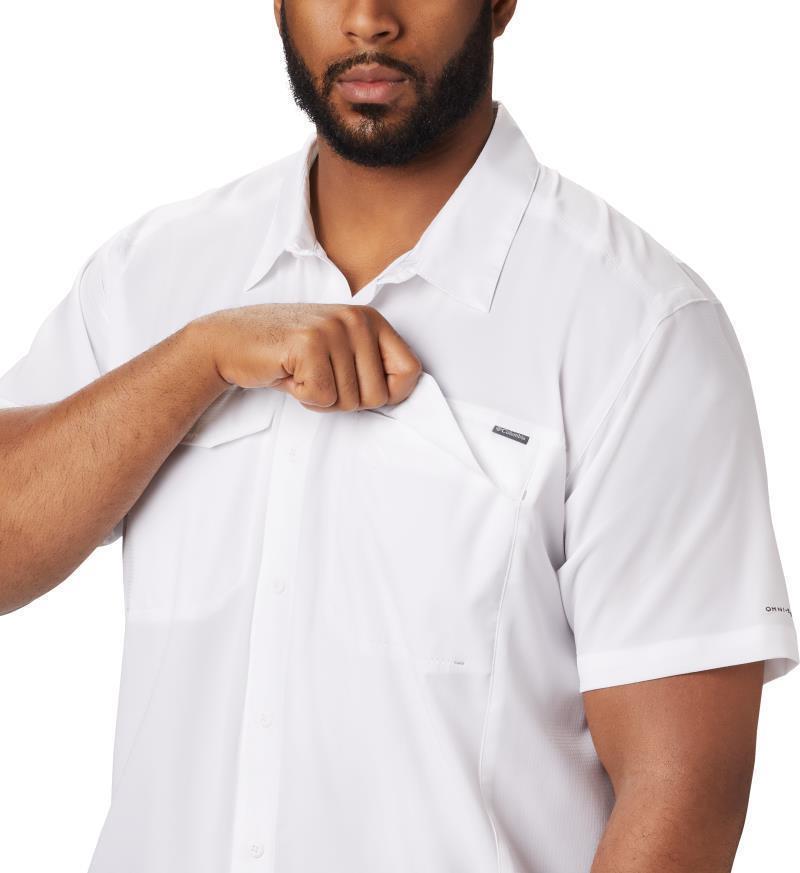 Silver Ridge Lite SS Shirt - Big - Mens - White 4