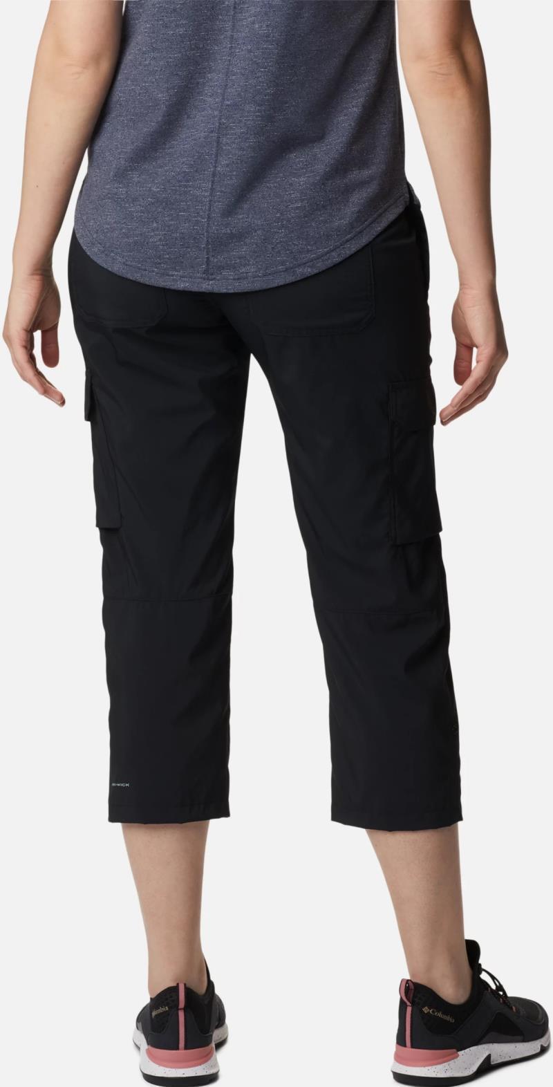 Silver Ridge Utility Capris - Womens - Black 2