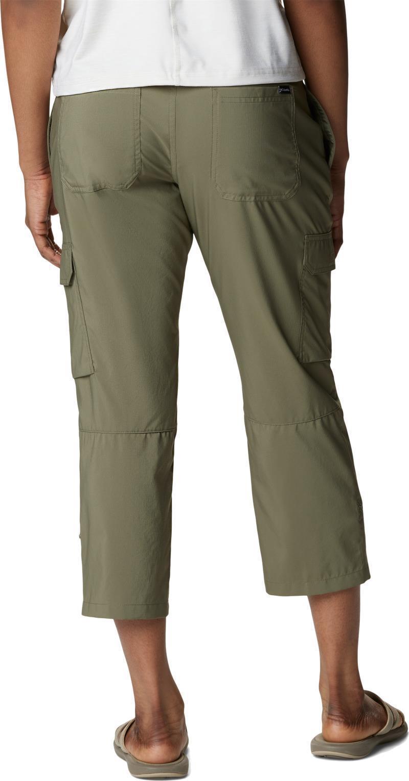 Silver Ridge Utility Capris - Womens - Stone Green 2