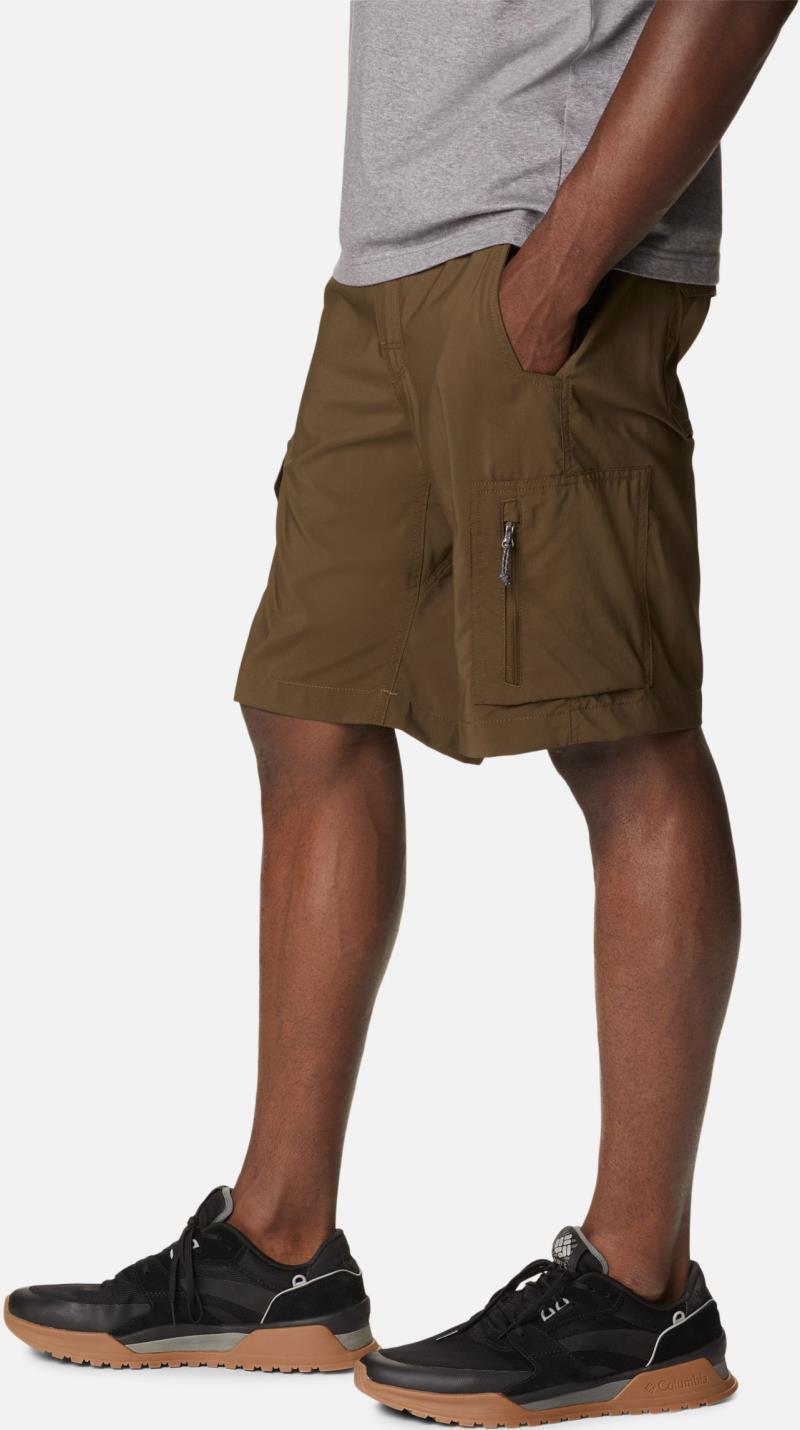 Silver Ridge Utility Cargo Shorts, 10" Inseam - Mens - Olive Green 3