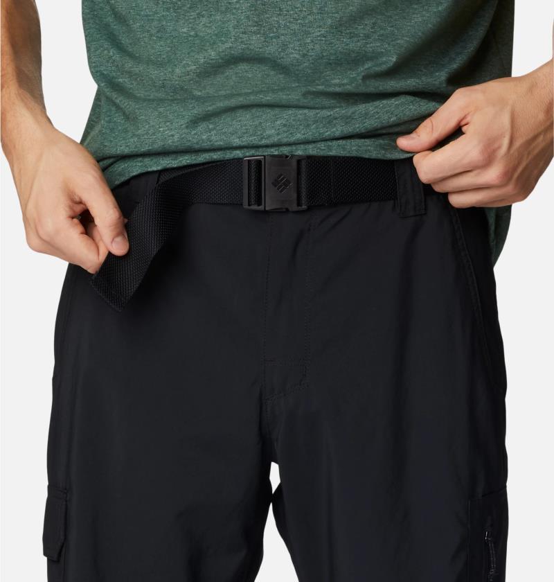 Silver Ridge Utility Cargo Shorts, 8" Inseam - Mens - Black 4