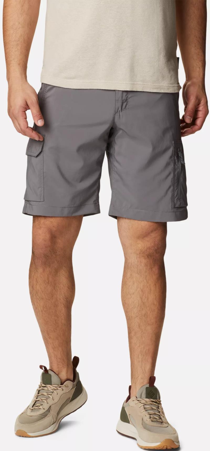 Silver Ridge Utility Cargo Shorts, 8" Inseam - Mens - City Grey 1