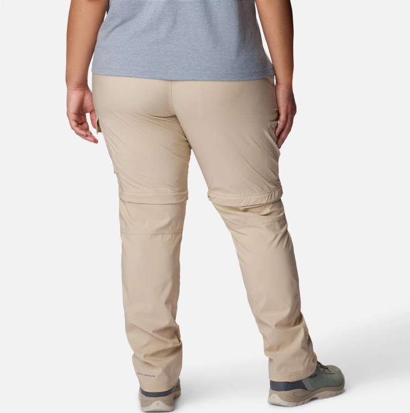 Silver Ridge Utility Convertible Pants, Reg - Plus - Womens - Ancient Fossil 2