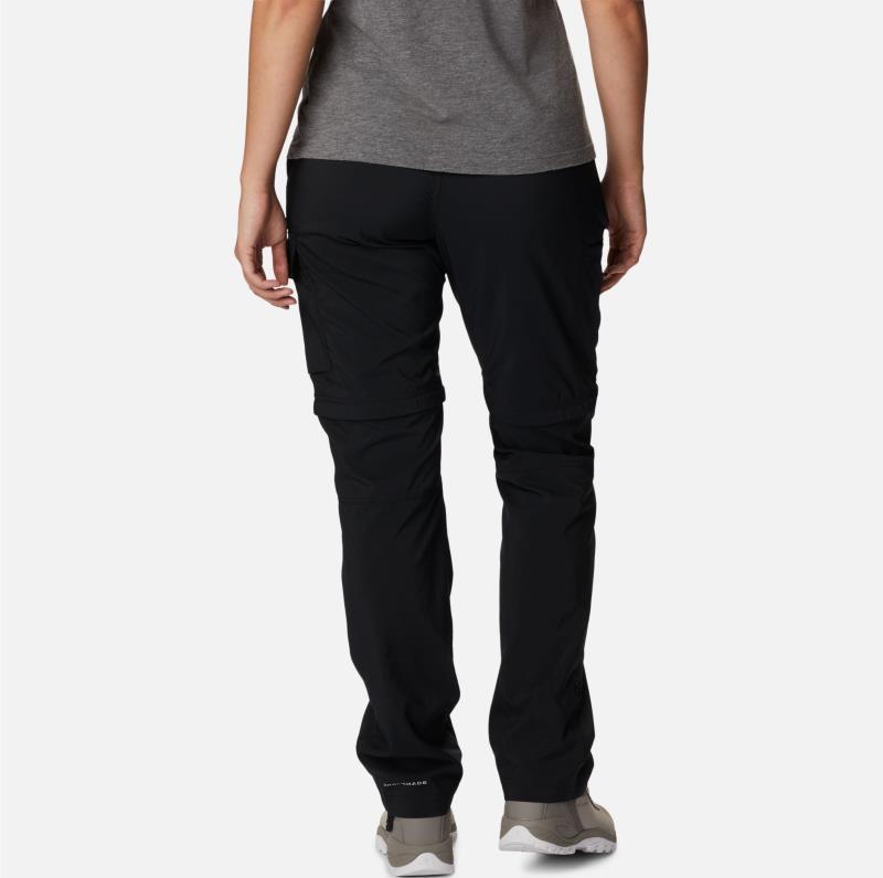 Silver Ridge Utility Convertible Pants, Reg - Plus - Womens - Black 2