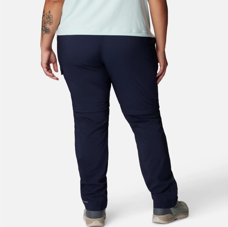 Silver Ridge Utility Convertible Pants, Reg - Plus - Womens - Dark Nocturnal 2