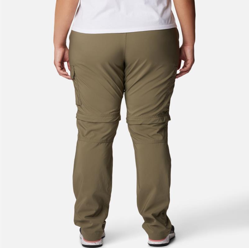 Silver Ridge Utility Convertible Pants, Reg - Plus - Womens - Stone Green 2