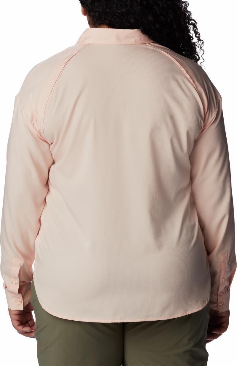 Silver Ridge Utility LS Shirt - Plus - Womens - Peach Blossom 2